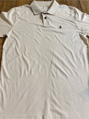 Volcom Gray Polo Shirt Men’s Small Embroidered Logo